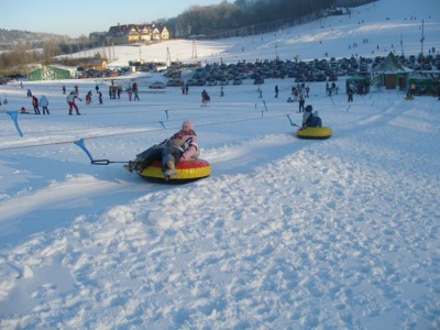 Wie�yca - Snowtubing na Kaszubach - fot. Kosza�kowo