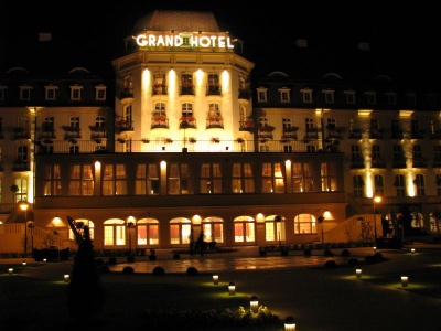 Sopot Grand Hotel - nocą