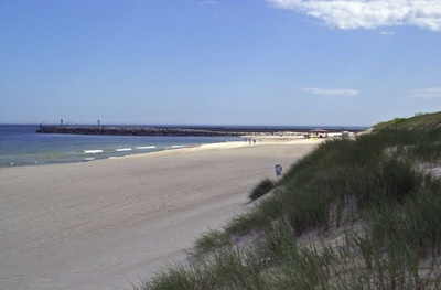 Ustka - pla�a zachodnia - fot. Hubert Bierndgarski