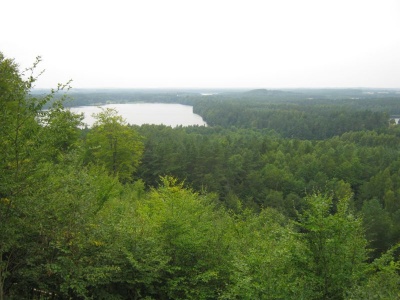 Panorama z Zamkowej G&oacute;ry (Kamienicki M�yn) - fot. Agnieszka Rybakowska-Kr&oacute;l