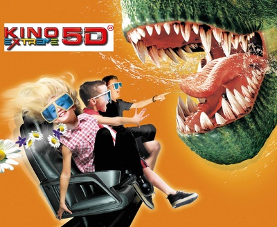 Kino 5D w Malborku - Jumpy Park i Dino Park zapraszaj�!