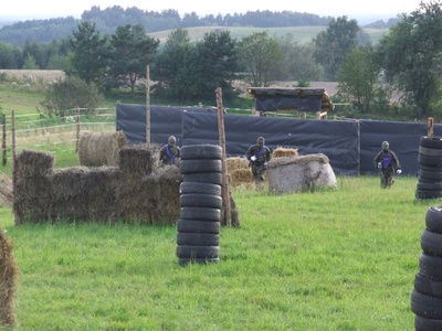 Paintball Miastko - poligon Sztoba Paintbal w Prz�sinie