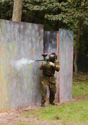 Paintball w Tr&oacute;jmie�cie - fot. Adrenalina Gdynia