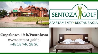 Pensjonat Sentoza Golf - luksusowe apartamenty na Kaszubach