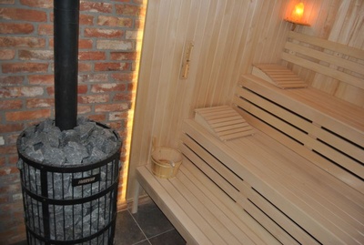 Sauna na Kaszubach nad jeziorem - agroturystyka U Ch�opa