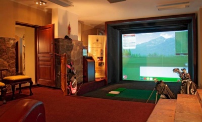Symulator golfa w Hotelu Pa�ac Wieniawa - Rekowo G&oacute;rne k. Wejherowa