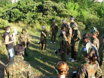 Paintball na terenie C.R.A.