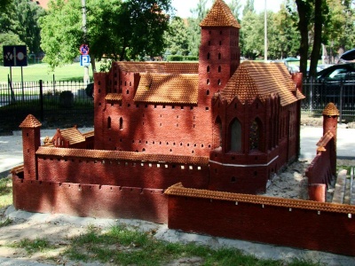 Miniatura malborskiej warowni - fot. Visit Malbork