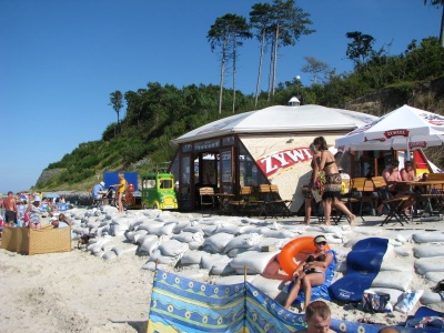 Jastrz�bia G&oacute;ra - bar pla�owy