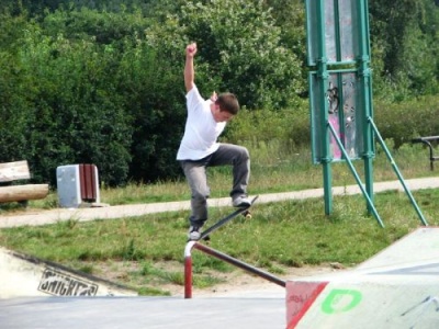 Skatepark w Krainie Zabaw
