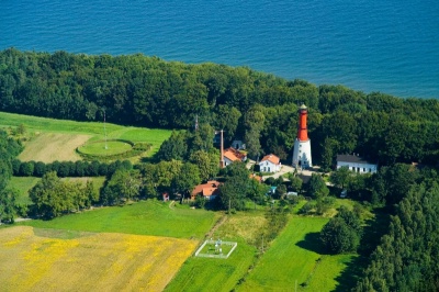 Przylądek Rozewie z lotu ptaka - fot. UM Władysławowo Przylądek Rozewie z lotu ptaka - fot. UM Władysławowo
